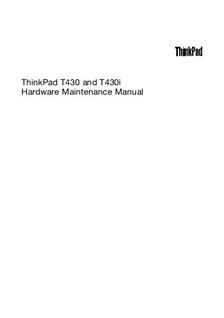 Lenovo ThinkPad T430 manual. Camera Instructions.